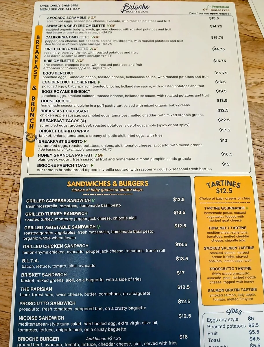 Brioche Bakery & Cafe
