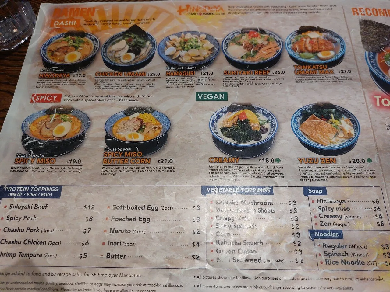 HINODEYA Ramen Union Square